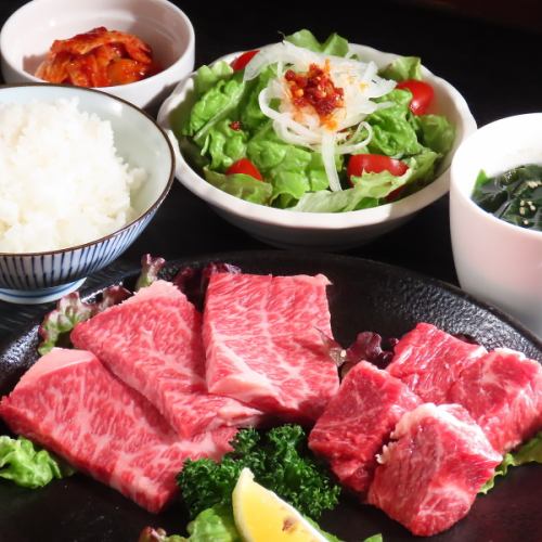 特上焼肉定食1800円～！贅沢和牛をお昼から楽しめる♪