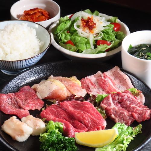 焼肉定食　バラエティ