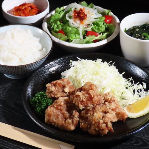唐揚げ定食