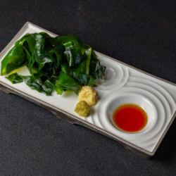 生わかめ刺し