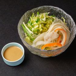 野菜盛りサラダ(胡麻orぽん酢)