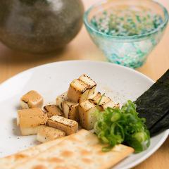 醤油漬けクリームチーズ炙り