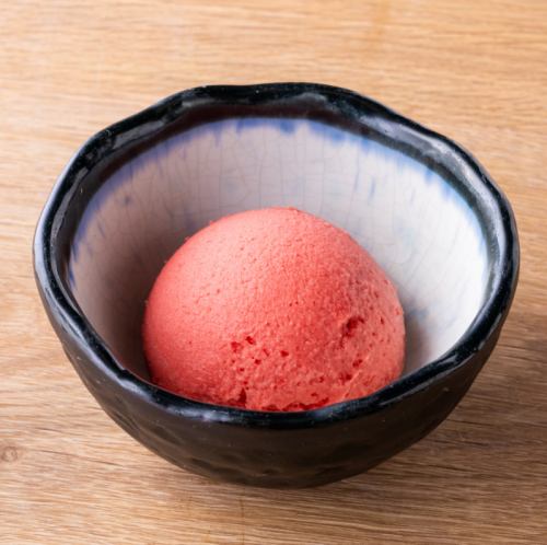 Blood Orange Sorbet