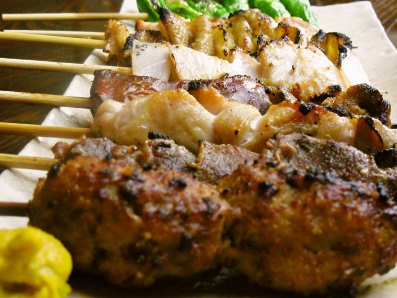 [Recommended] Variety of yakitori
