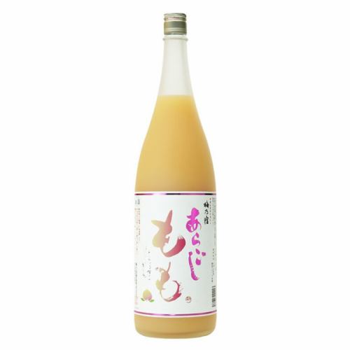 季節の和リキュール☆あらごしもも酒