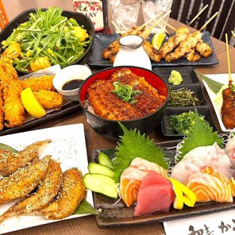 【通年】名古屋名物コース5,000円（税込）120分飲み放題付♪