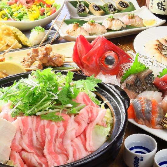 鍋の季節到来♪こたつ席で身体温まる三河豚の醤油鍋を満喫♪