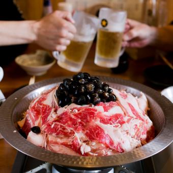 【忘年会】名物しじみ炊き肉からお刺身盛り合わせまで楽しめる極忘年会コース☆6,000円