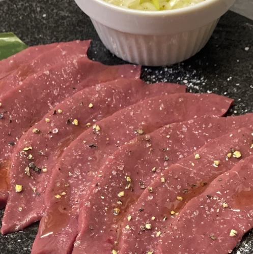牛ハツ10秒炙り