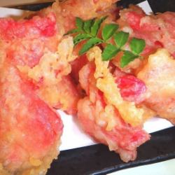 Our store's best pick: red pickled ginger tempura