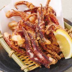 Deep-fried squid chicken