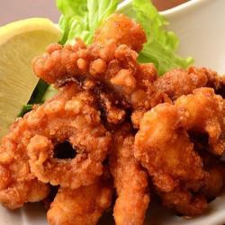 Deep-fried octopus