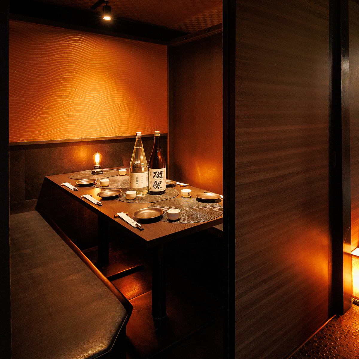 We have private rooms where you can enjoy yourself without worrying about others.