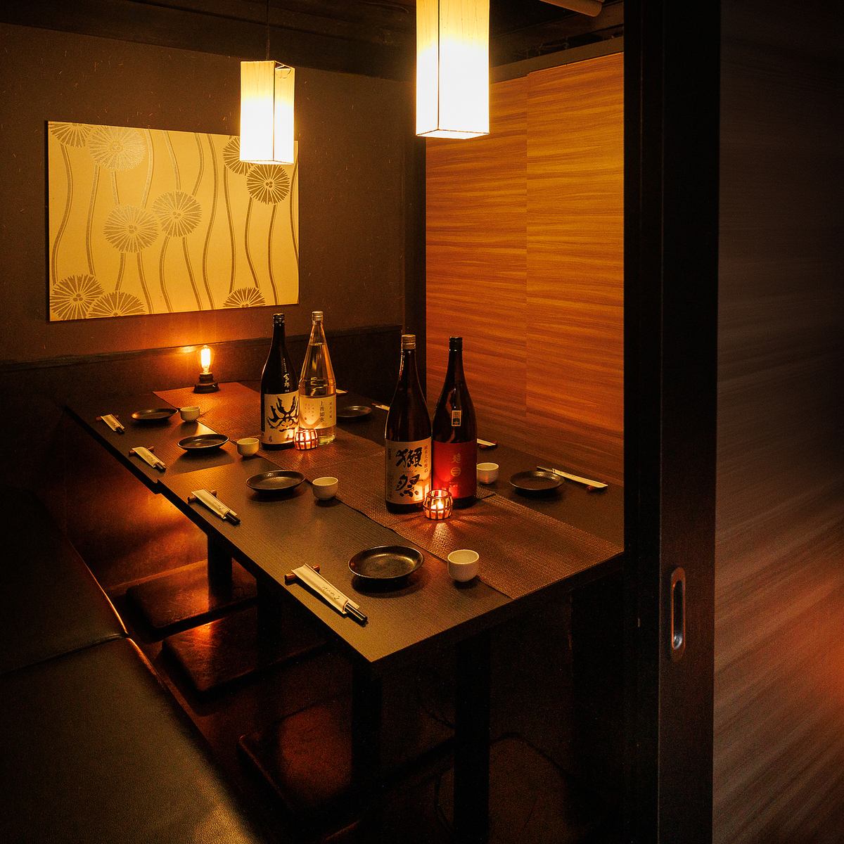 Enjoy your special time with a meal in a private room!