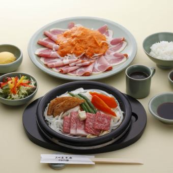 【ロース】黒毛和牛ロースステーキコース100g 全7品