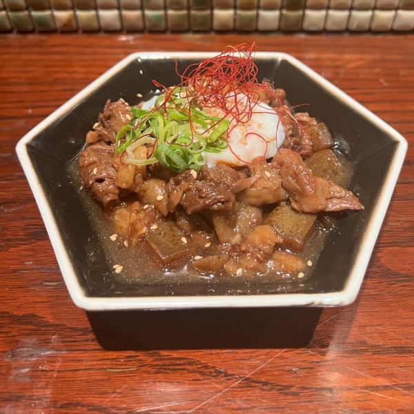 [Our recommended drama menu!] Wagyu beef tendon stewed egg topping 330 yen (tax included)