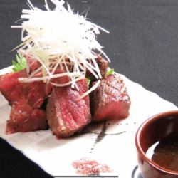 のべ阿波牛 イチボのステーキ