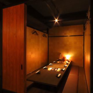 最大12名様までの個室席です！