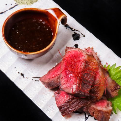 のべ阿波牛 イチボのステーキ