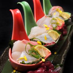 鳴門鯛と鳴門ワカメの出汁しゃぶポン酢