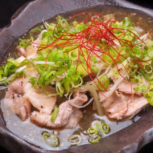 阿波金時豚のしゃぶしゃぶ葱まみれ