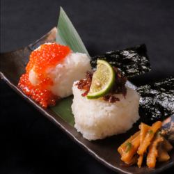 大野海苔のじゃこおむすび