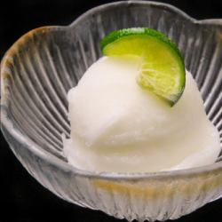 すだちシャーベット