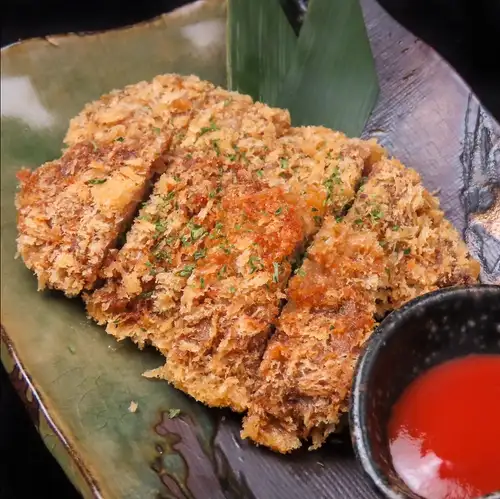 鹿肉とマスタードのカツレツ