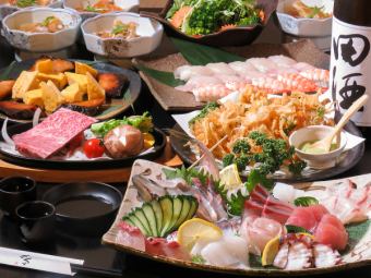 2小時無限暢飲【標準套餐】…7道菜◆4500日圓（含稅）！