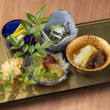 [Lunchtime] Yukisai Course ~ Seasonal Vegetables Course ~ 2,750 yen (tax included)