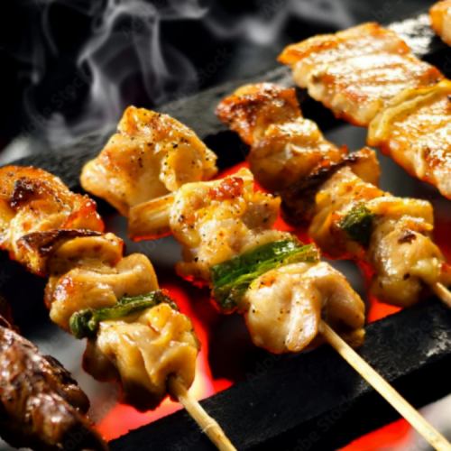 鮮度にこだわる豊富な串物ラインナップ