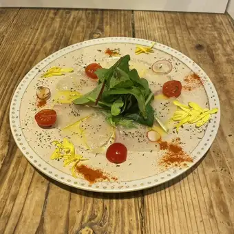 Fresh fish carpaccio