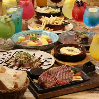 [Perfect for girls' nights out!] 7-course "Palette Course" with 120 minutes of all-you-can-drink