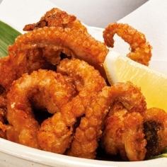 Deep-fried octopus