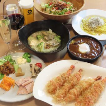 【贅沢なひとときに】ITADAKIプレミアムディナー★3H飲み放題付/全8品/7,700円（税込）