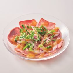 塩タンのサラダ仕立て