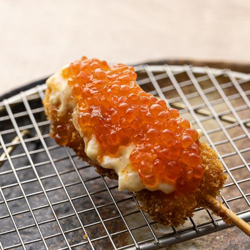 サーモンいくらのせ