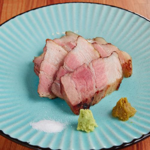 石垣島的烤阿古豬肉