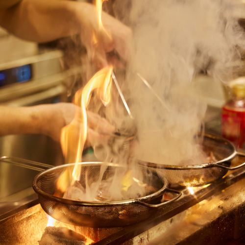 鶏の炙り焼き鳥