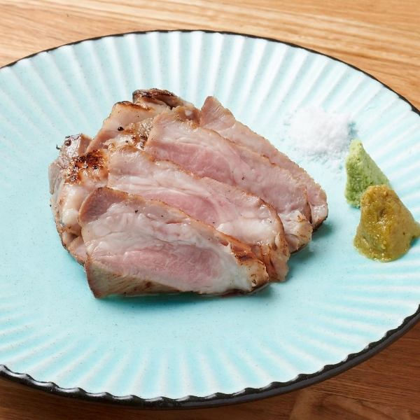 石垣島産アグー豚の炭火ステーキ