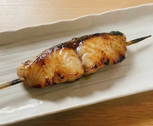 Grilled silver cod in miso sauce
