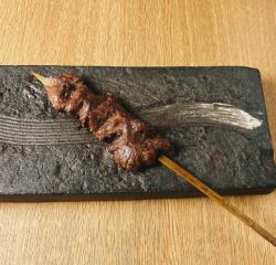 Aged beef skirt steak skewers