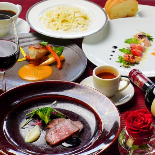 更轻松地享受正宗的意大利美食！派对方案 ◆6,500日元（含税）