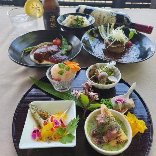 [May] New menu ★ Satsuma Italian Kaiseki ◇ 5,500 yen (tax included)
