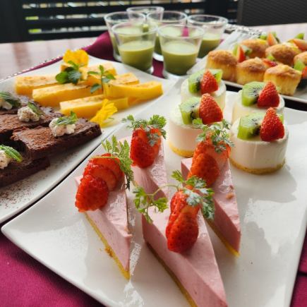 【6月特別企画!!】選べるデザート付き★月替わりフルコースランチ◇2980円(税込)