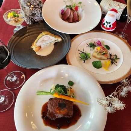【12/20~12/25 기간 한정】크리스마스 디너 코스◇10000엔(요리 대세 포함)