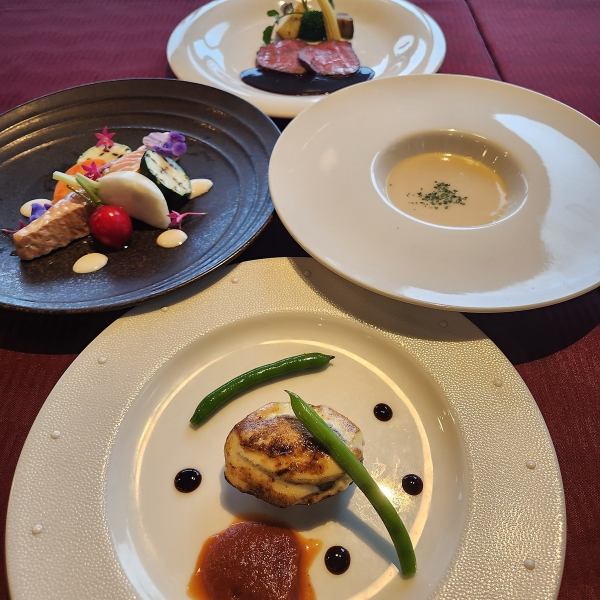 【11月限定鮑とポルチーニの限定ディナーコース】おすすめディナーコース