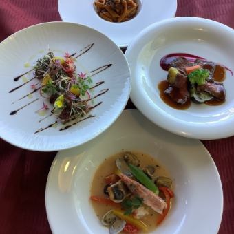 [Sister City 65th Anniversary Special Course] January Naples Dinner Course ◇ 4,000 yen (tax included)