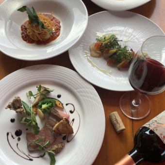 "New Year's Party Plan B" Includes a sparkling toast! 100 minutes of all-you-can-drink + full course meal ◆ 6,100 yen (tax included)