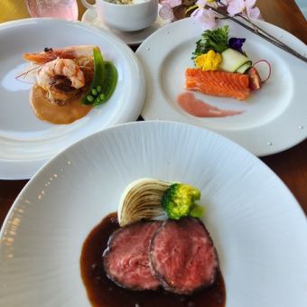3月【花見ランチコース】2980円